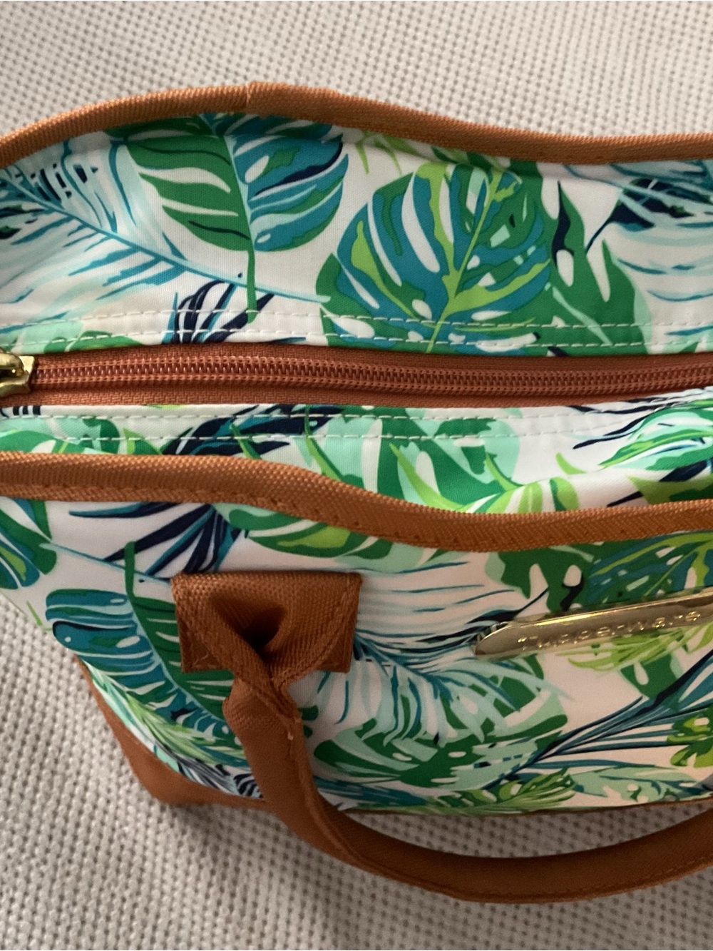 Limited Edition Print Palm Paradise Lunch Bag - Picture 3 of 4